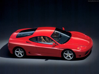 Red sports car above view - bernardo cavallino free wallpaper