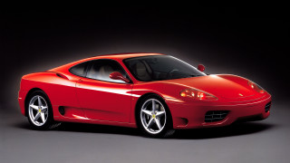 Red sports car studio photo - a studio photo free wallpaper