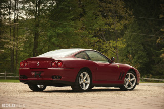 Red ferrari forest road digital - neoclassicism free wallpaper for desktop