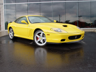 Yellow sports car parking lot 11 - a yellow sports car free wallpaper