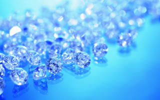 Diamonds blue background reflection group - diamond free wallpaper for desktop