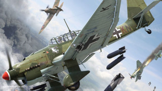 Planes flying smoke sky group 3 - a few plane free wallpaper