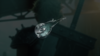 Person looking computer strange object - flying free wallpaper