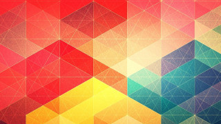 Colorful background triangles lines shapes - diagonal free wallpaper