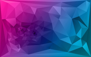 Colorful abstract background triangle blue - triangular free wallpaper for desktop