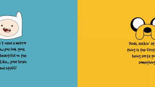 Cartoon dog face quote image - free minimalism wallpaper